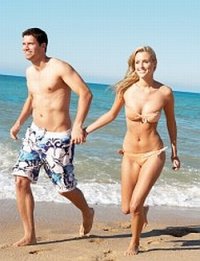 couple on the beach